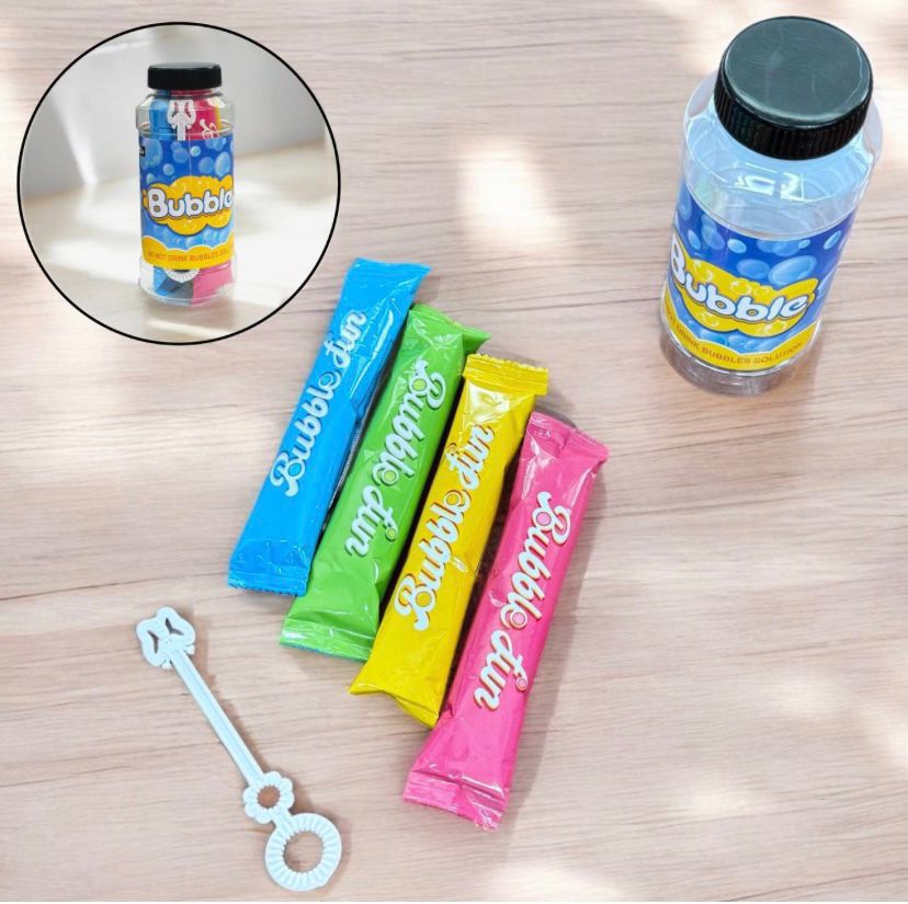 RECARGA PARA BURBUJERO X4 SOBRES